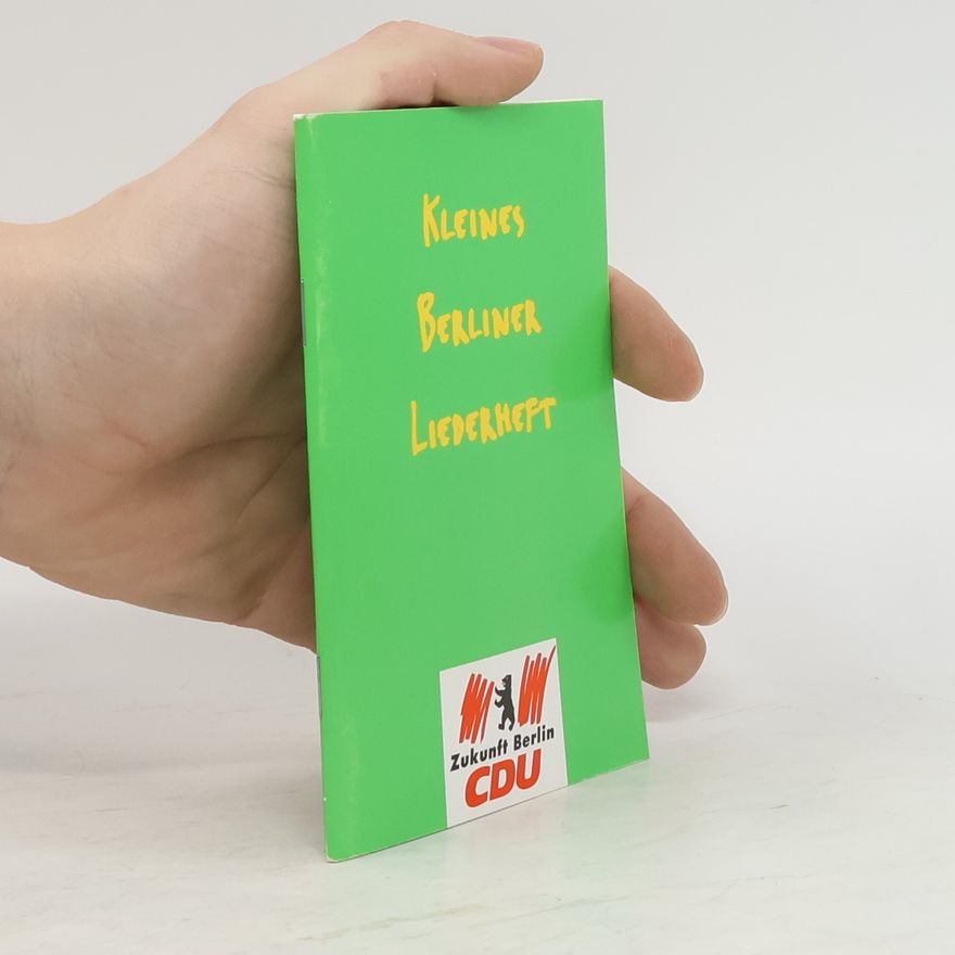 Various authors Kleines Berliner Liederheft