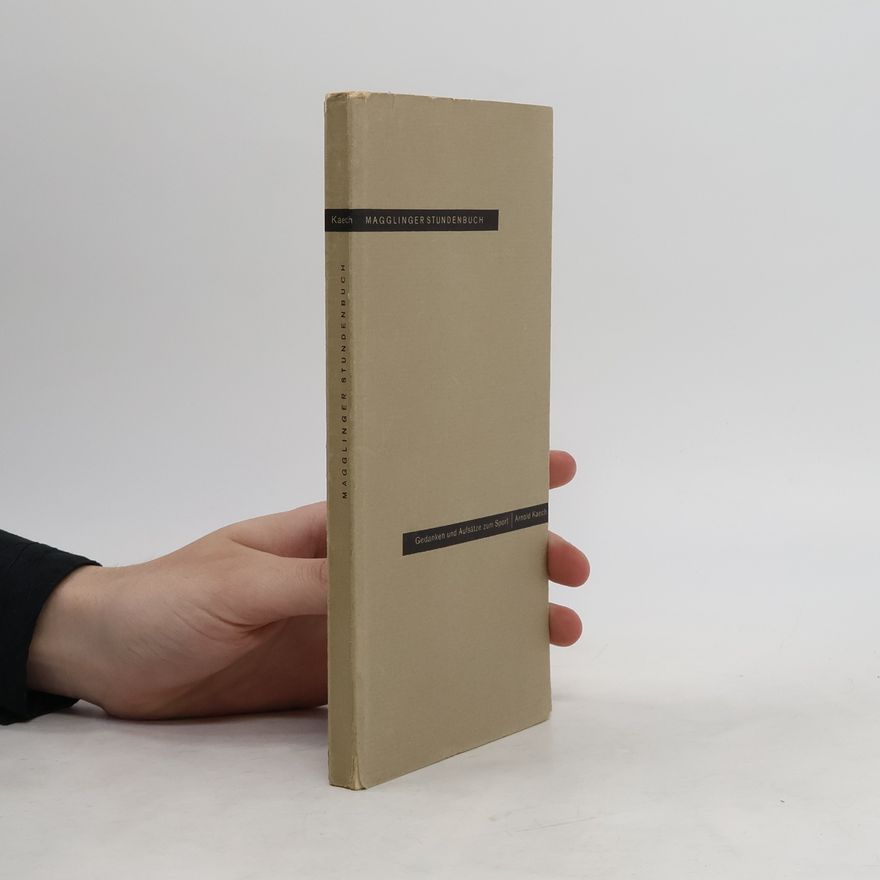 Arnold Kaech Magglinger Stundenbuch