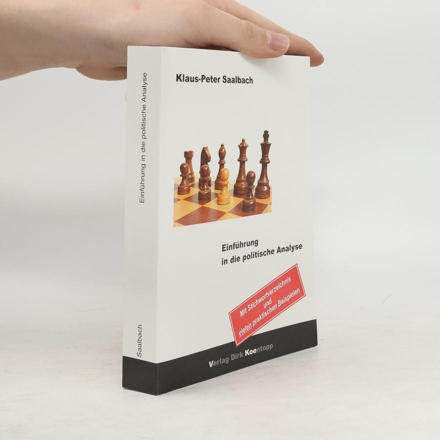 Peter Saalbach Einführung in die politische Analyse