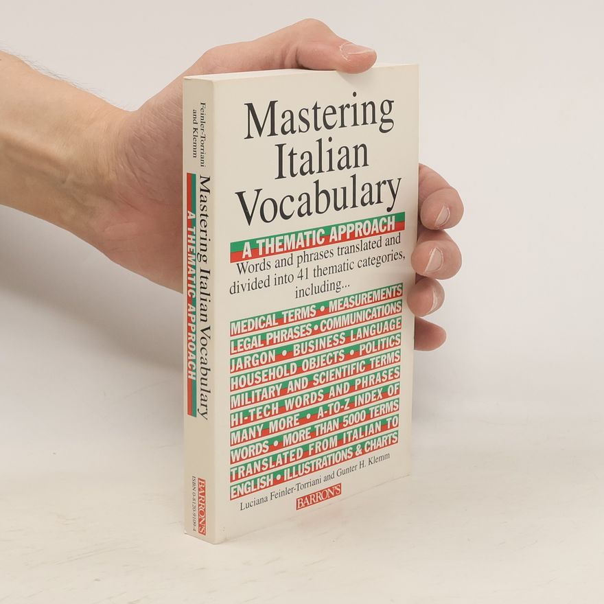 Luciana Feinler Torriani Mastering Italian vocabulary