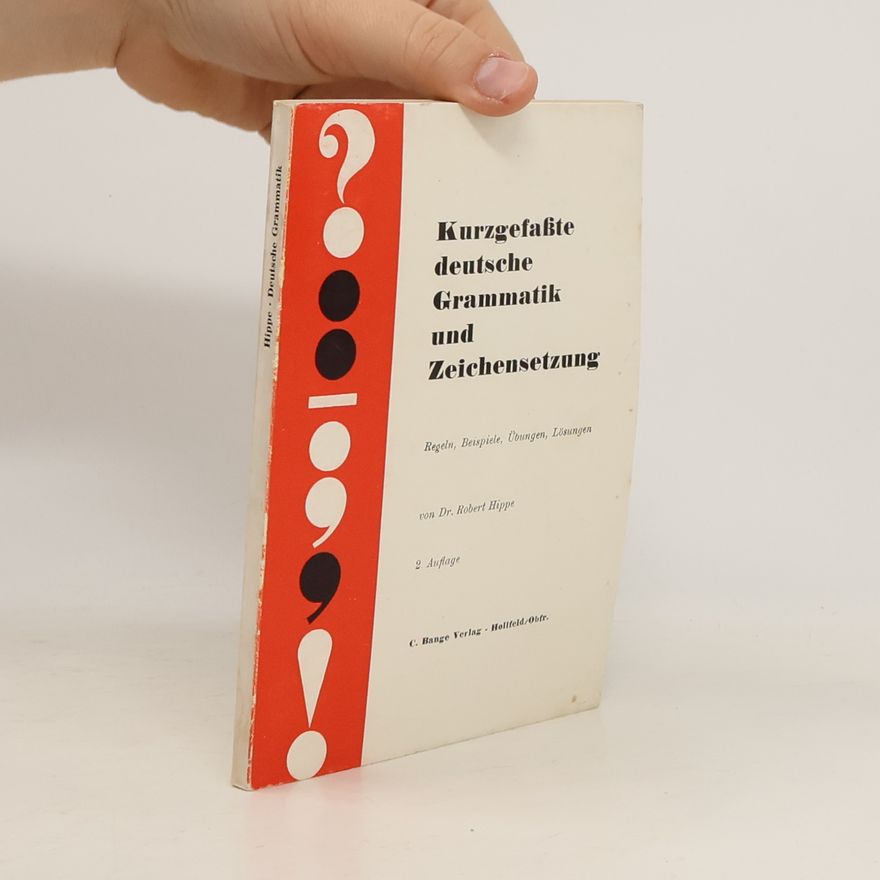 Various authors Kurzgefaßte deutsche Grammatik und Zeichensetzung