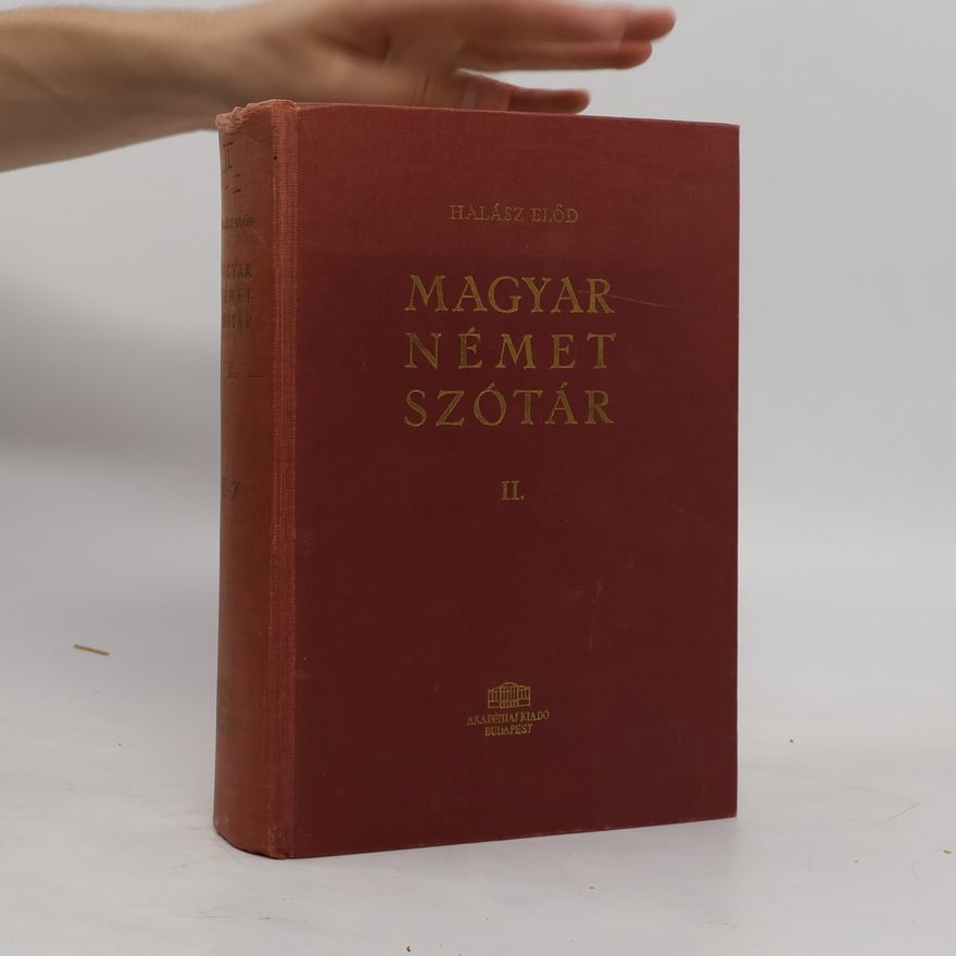 Various authors Magyar német szótár II.
