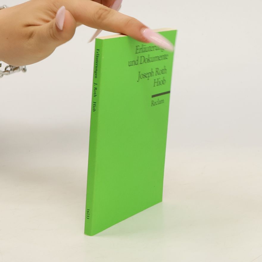 Christine Schmidjell Joseph Roth, Hiob