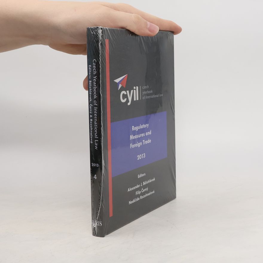 Filip Černý Regulatory Measures and Foreign Trade