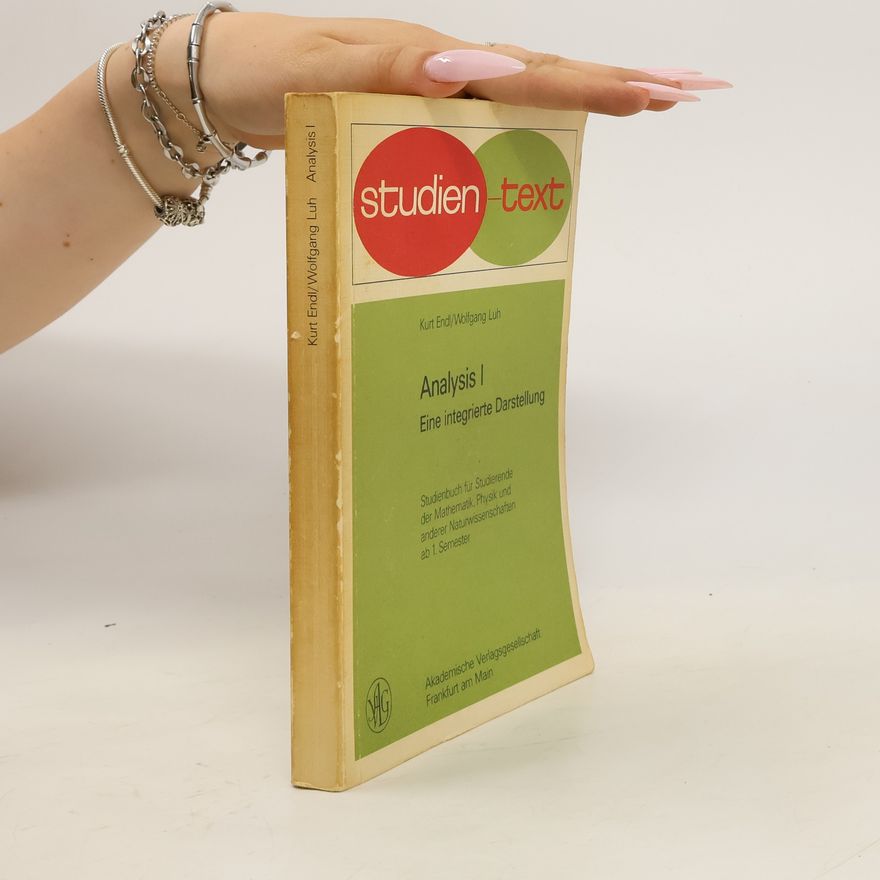 Wolfgang Luh Analysis I