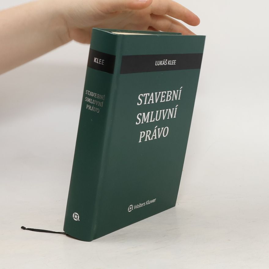 Lukáš Klee Stavební smluvní právo