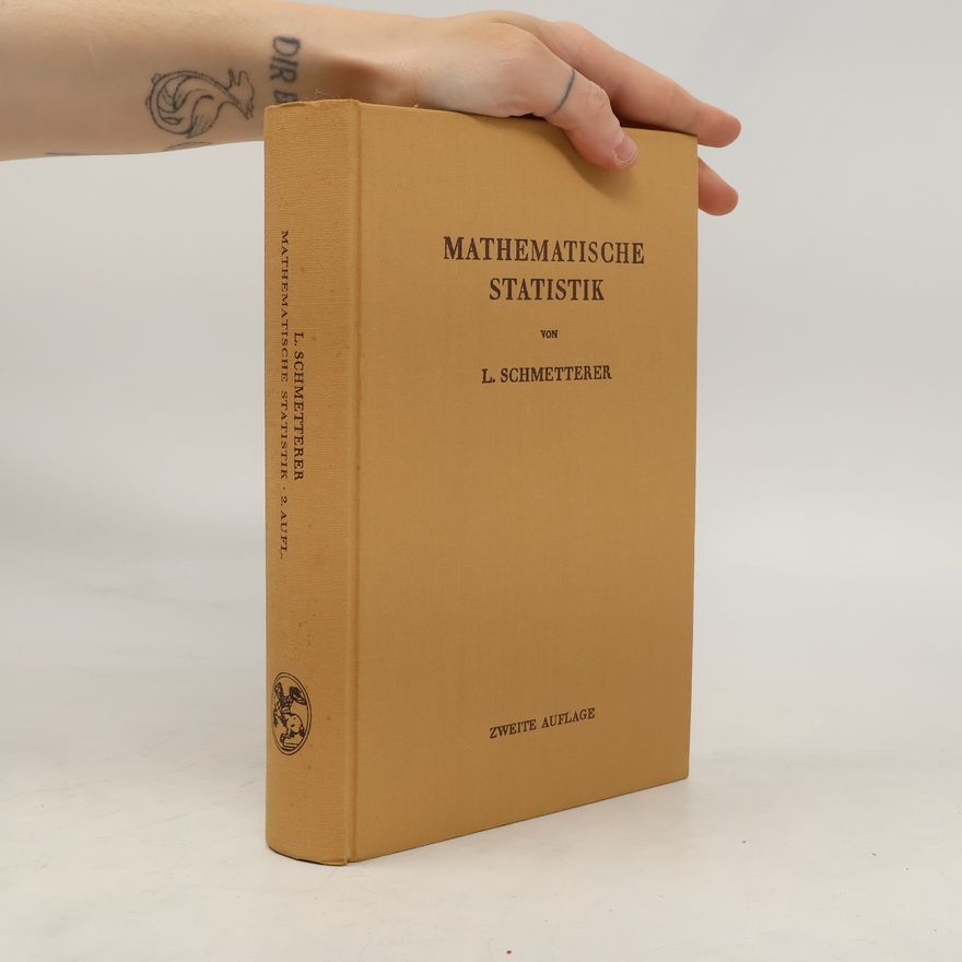 Leopold Schmetterer Mathematische Statistik