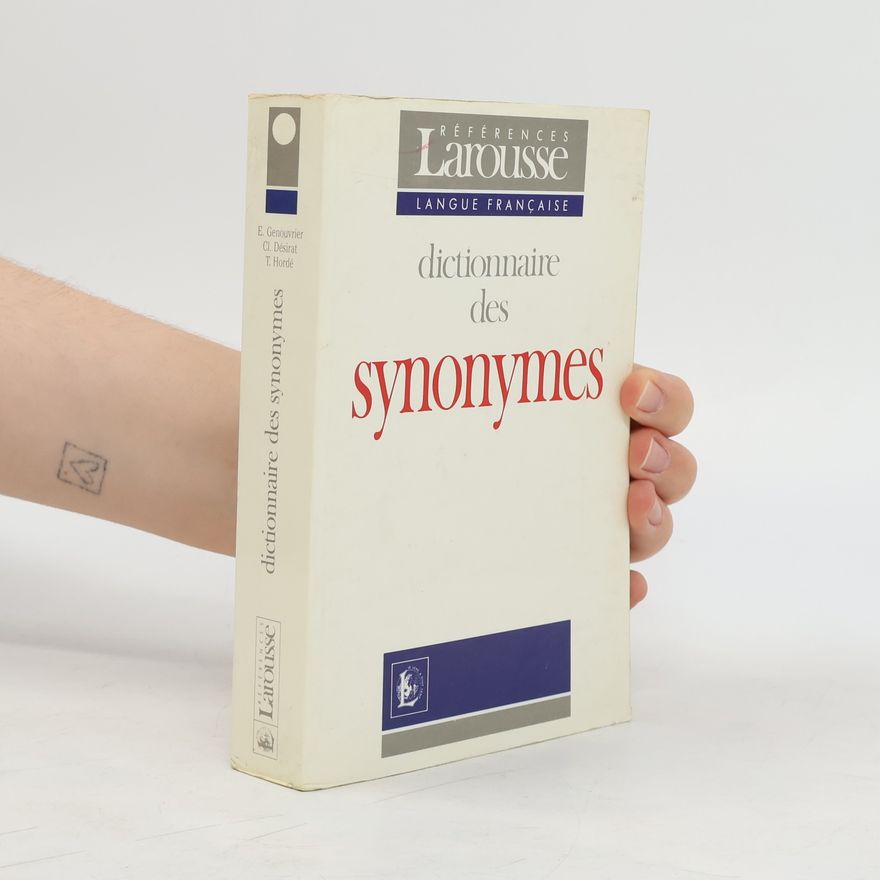 Émile Genouvrier Nouveau dictionnaire des synonymes