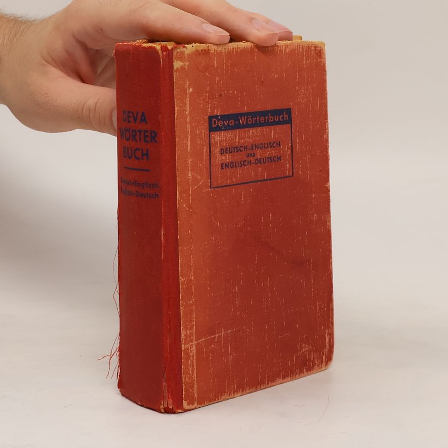 Various authors Deva-Wörterbuch. Deutsch-Englisch und Englisch-Deutsch
