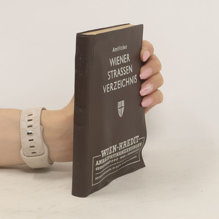 Various authors Amtliches Wiener strassenverzeichnis