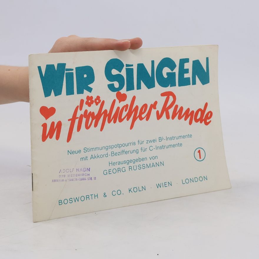 Autorenkollektiv Wir Singen in frohlicher Runnde