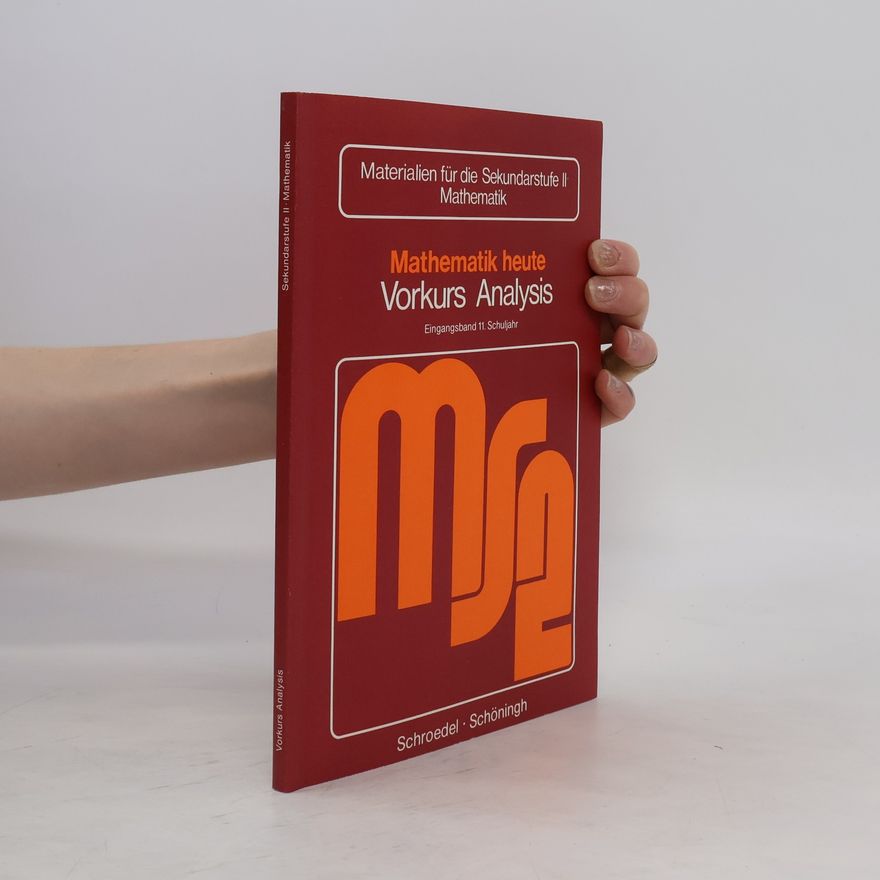 Autorenkollektiv Mathematik Heute Vorkurs Analysis