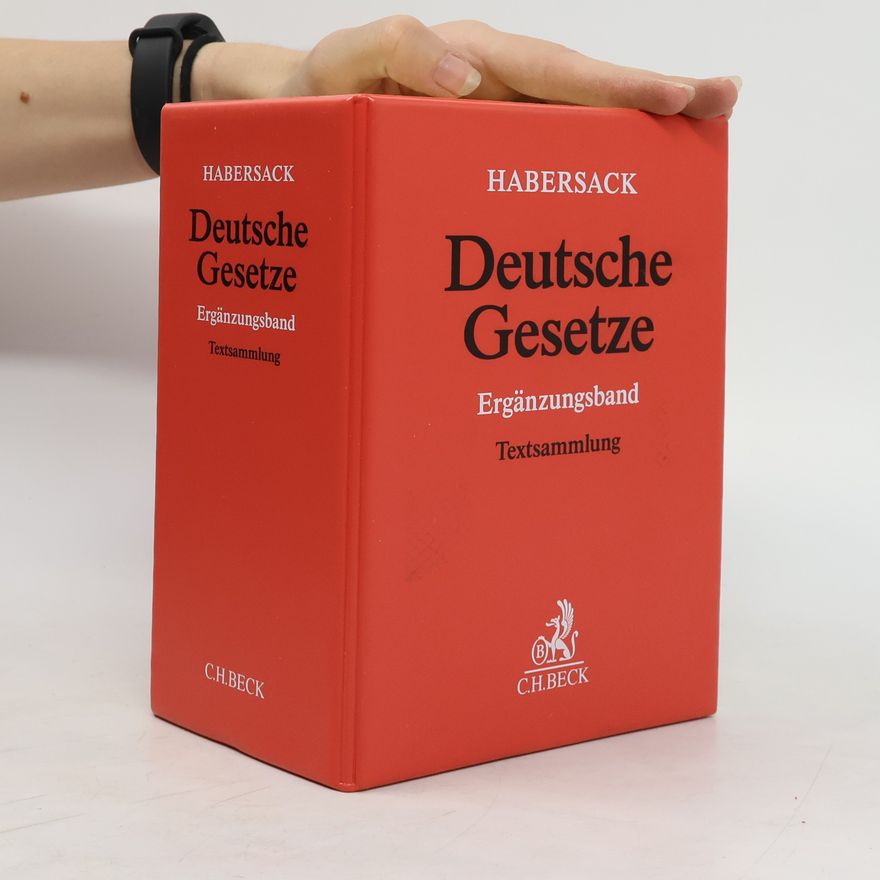 Kolektiv autorů Deutsche Gesetze Ergänzungsband 78. Ergänzungslieferung