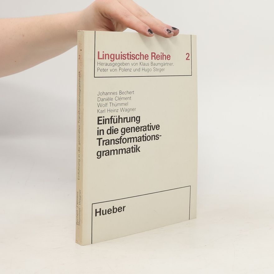 Johannes Bechert Linguistische Reihe 2