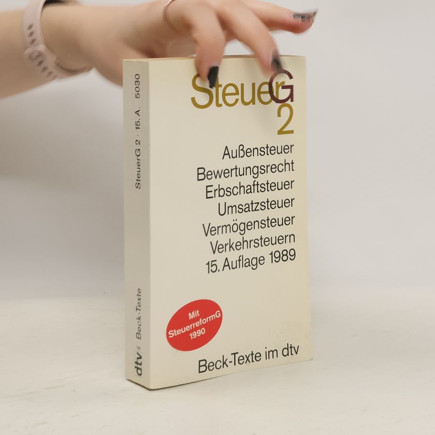Kolektiv autorů Steuergesetze