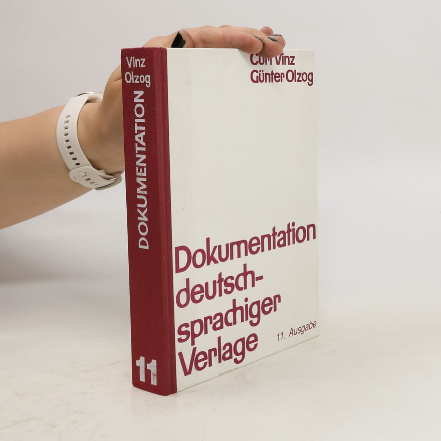 Curt Vinz Dokumentation deutschsprachiger Verlage