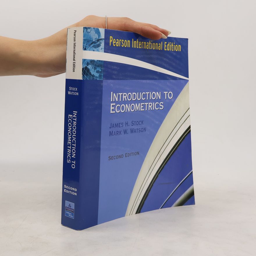 Mark W. Watson Introduction to econometrics