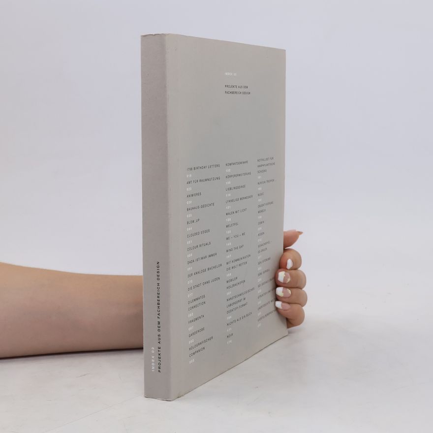 Kolektiv autorů Index 02. Projekte aus dem Fachbereich Design