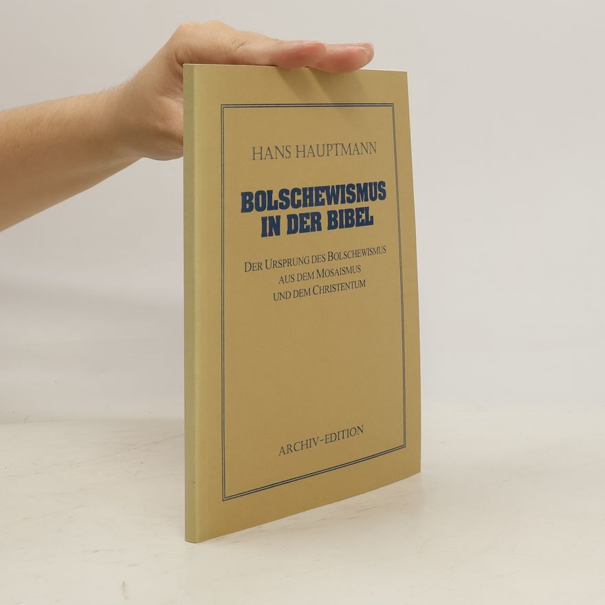 Hans Hauptmann Bolschewismus in der Bibel