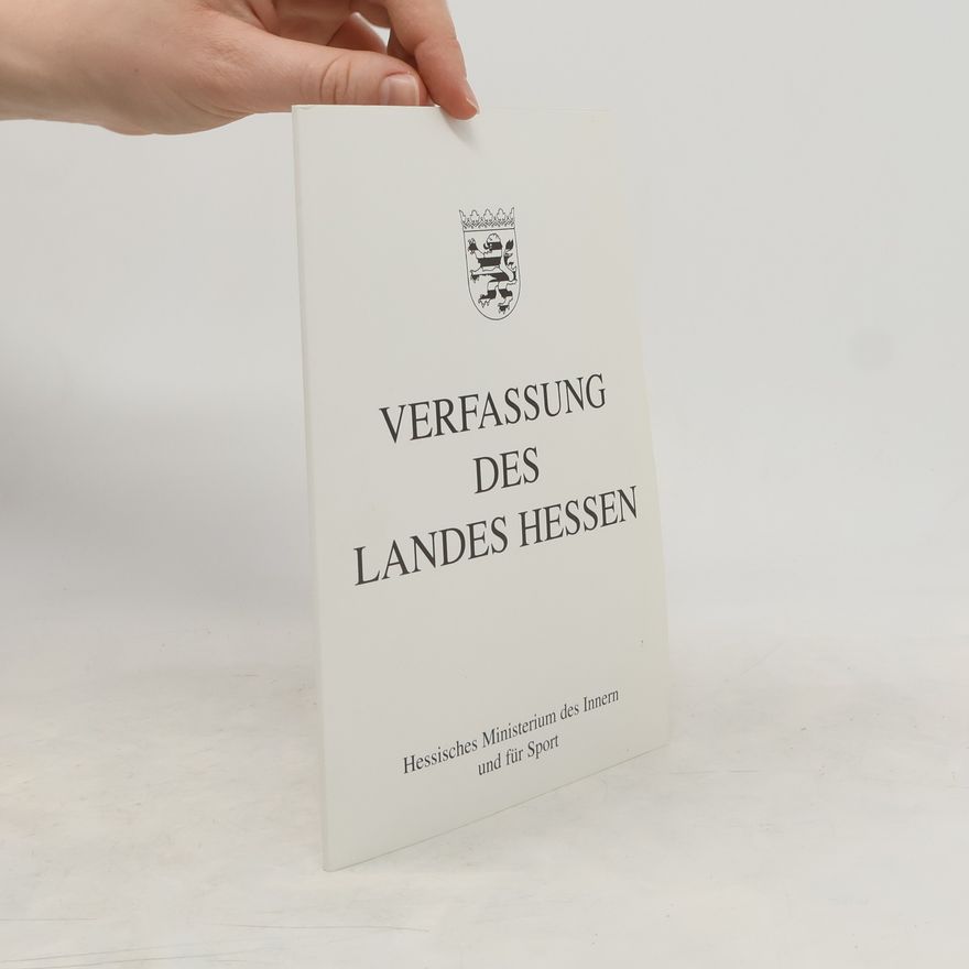 Autorenkollektiv Verfassung des Landes Hessen