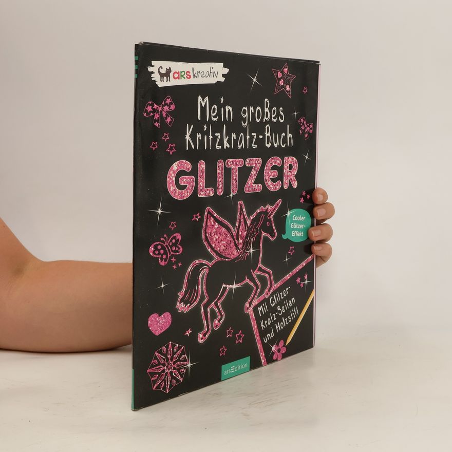 Elizabeth Golding Mein großes Kritzkratz-Buch Glitzer