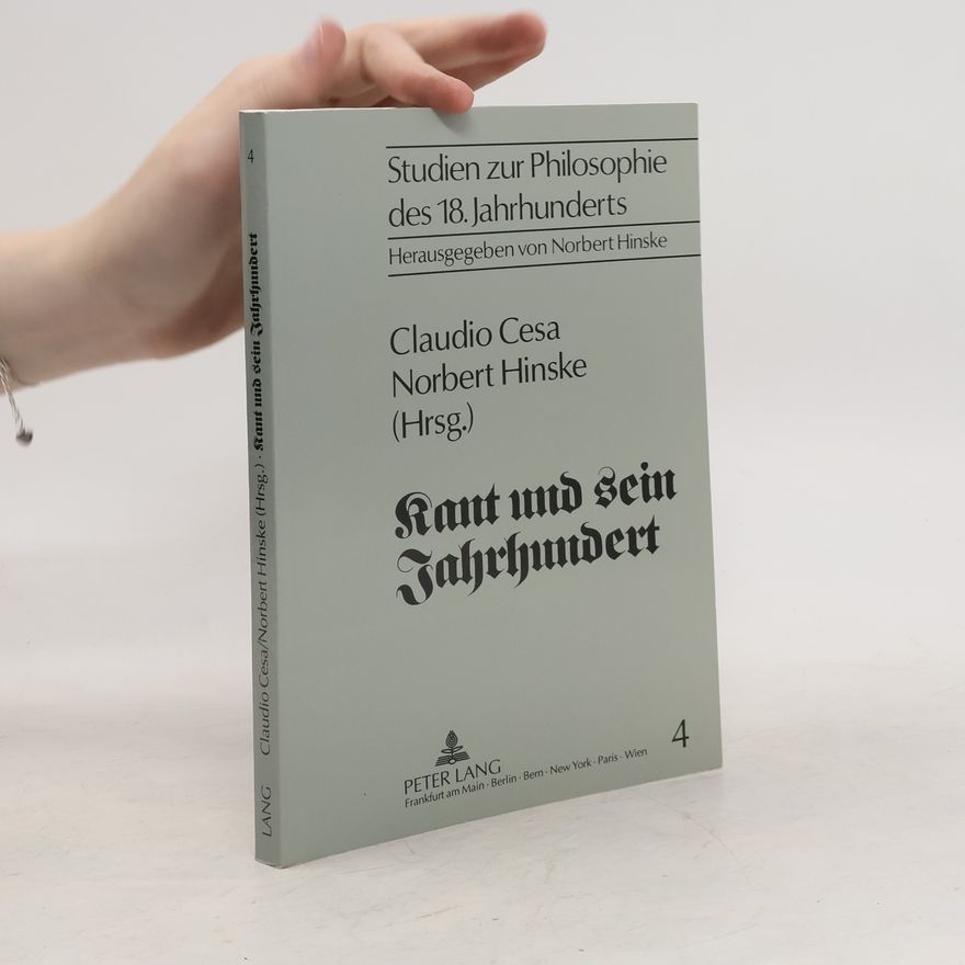 Claudio Cesa Kant und sein Jahrhundert