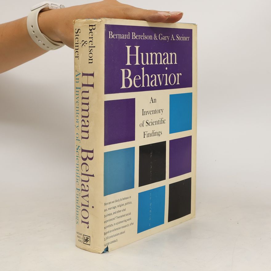 Gary A. Steiner Human Behavior