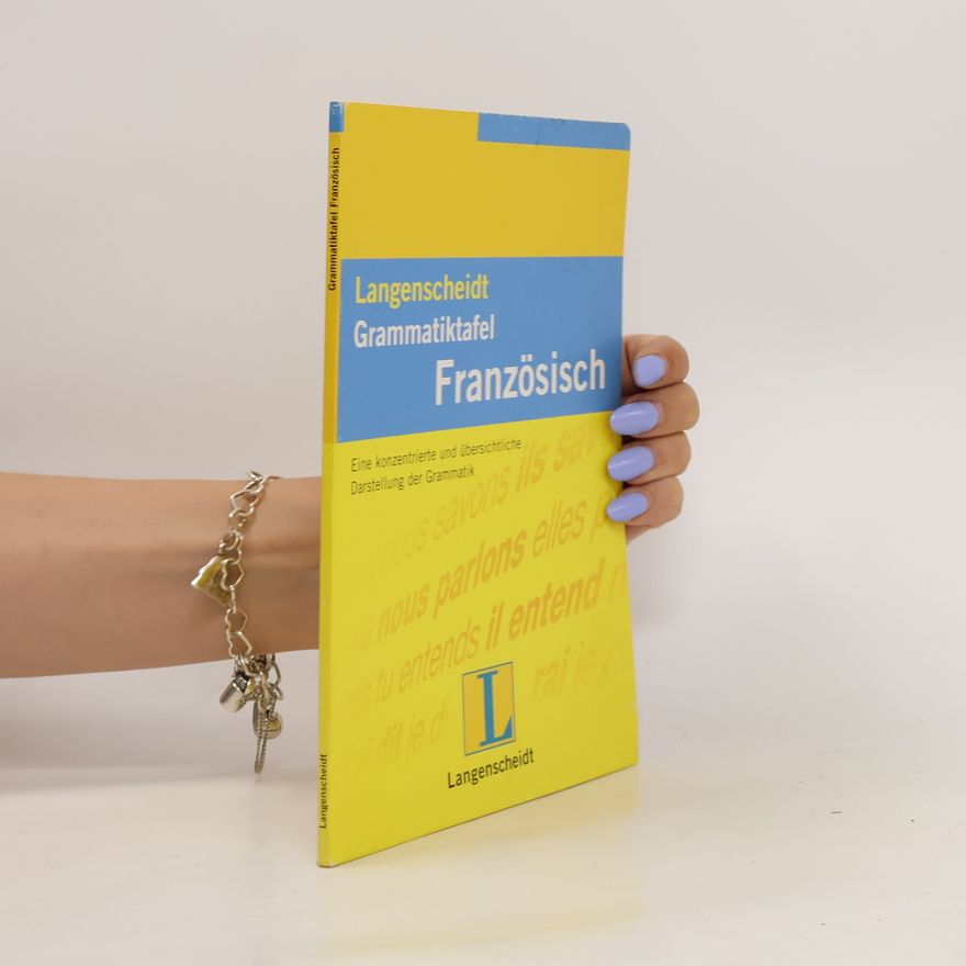 Autorenkollektiv Langenscheidt Grammatiktafel Französisch