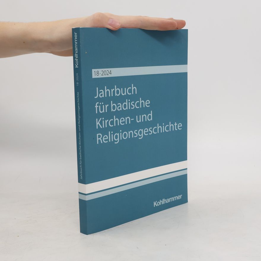 Udo Wennemuth Jahrbuch für badische Kirchen- und Religionsgeschichte