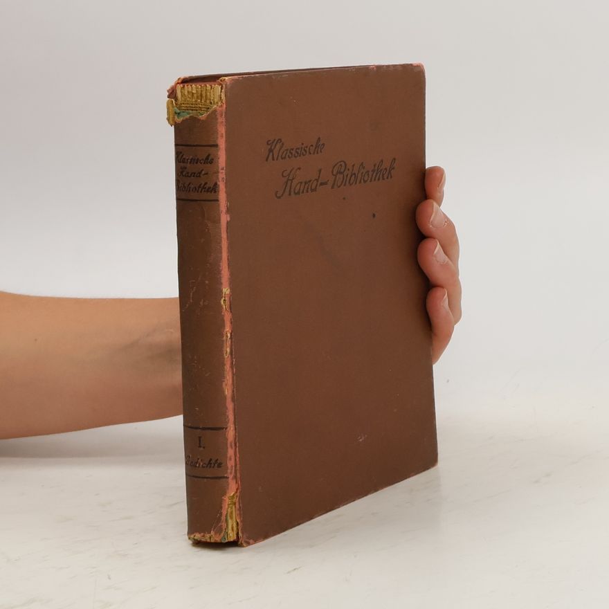 Various authors Klassische Hand-Bibliothek 1. Gedichte