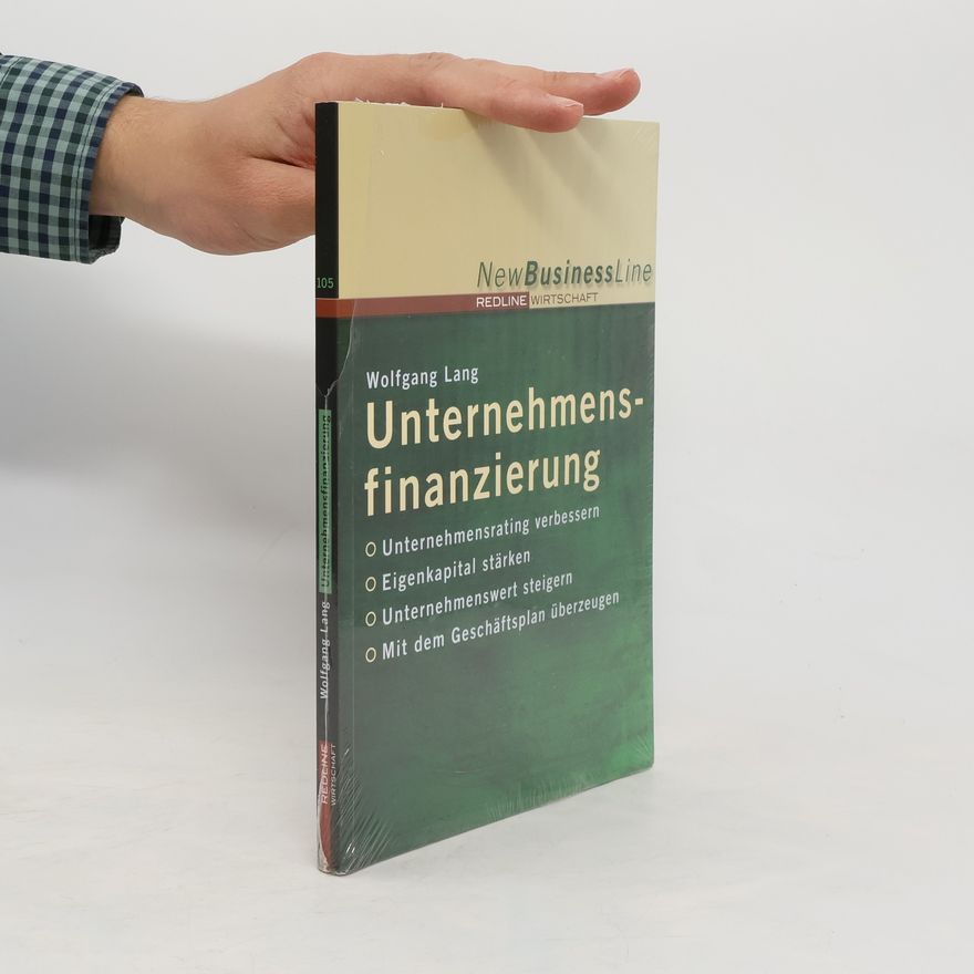 Wolfgang Lang Unternehmensfinanzierung