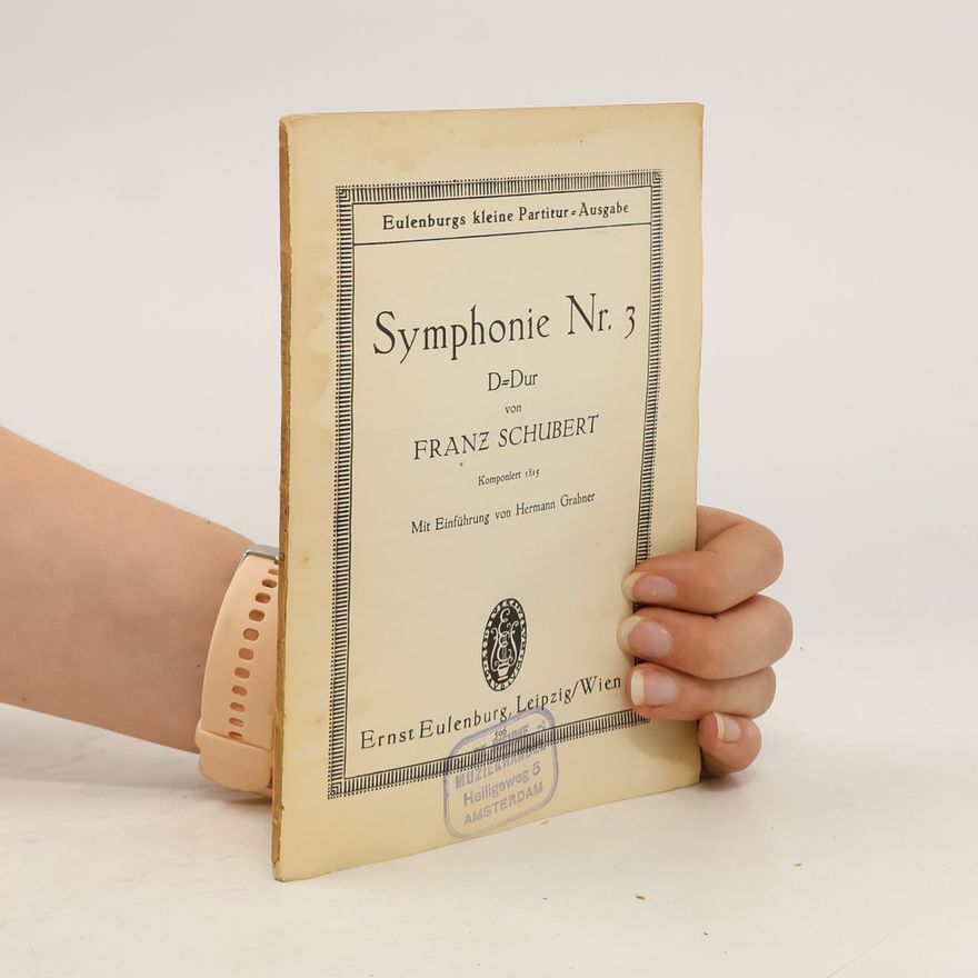 Franz Schubert Symphonie Nr. 3 D=Dur