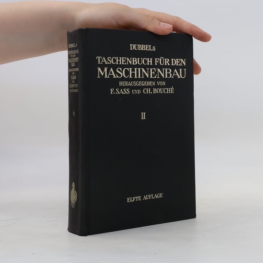 Ch. Bouché Taschenbuch für den Maschinenbau II.