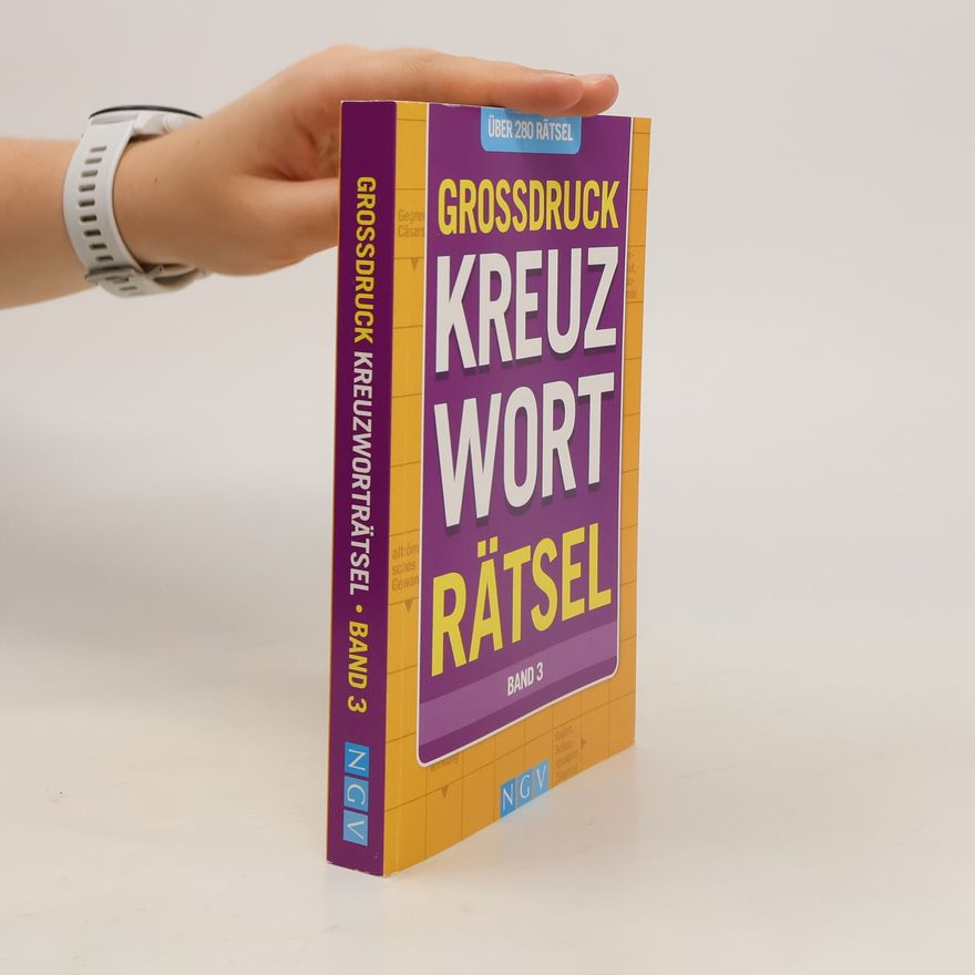 Kolektiv autorů Großdruck Kreuzworträtsel - Band 3