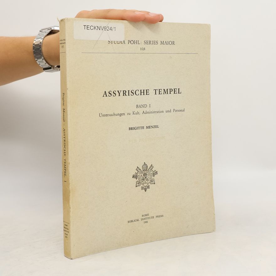 Brigitte Menzel Assyrische Tempel