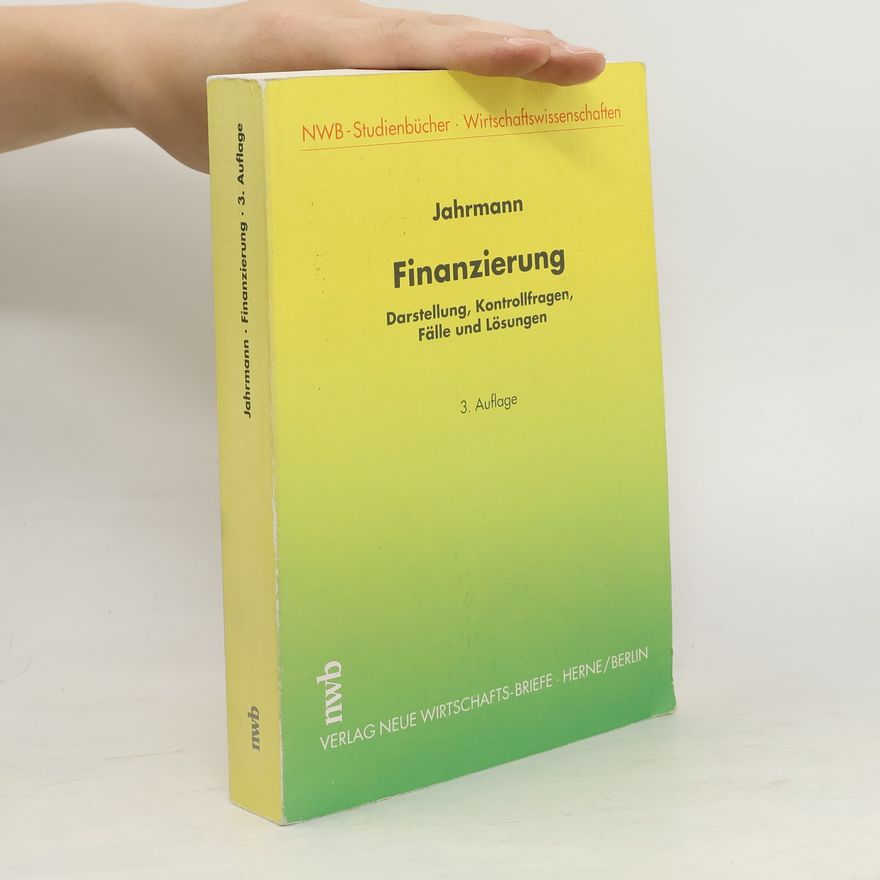 Ulrich Jahrmann Finanzierung