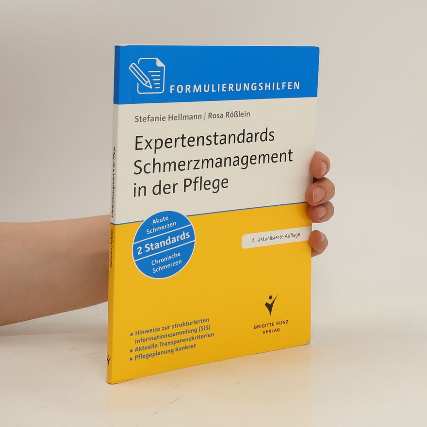 Stefanie Hellmann Expertenstandards Schmerzmanagement in der Pflege