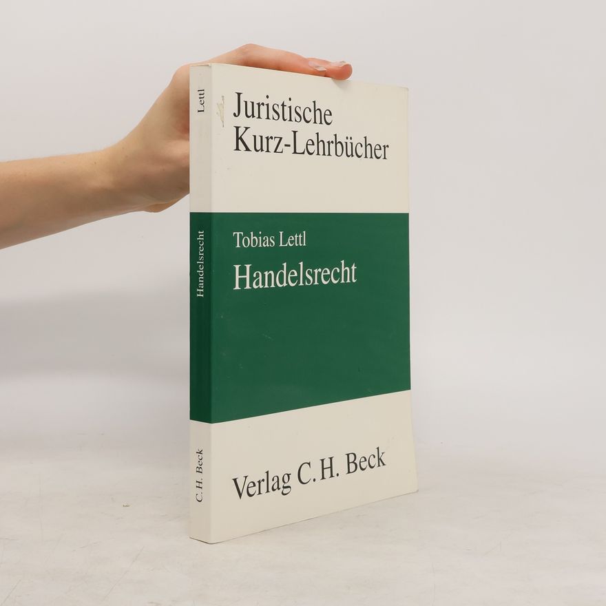 Tobias Lettl Handelsrecht
