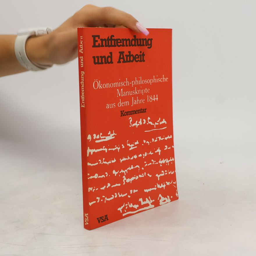 Joachim Bischoff Entfremdung und Arbeit