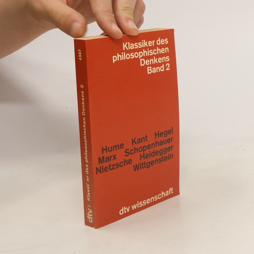 Kolektiv autorů Klassiker des philosophischen Denkens (Band 2)