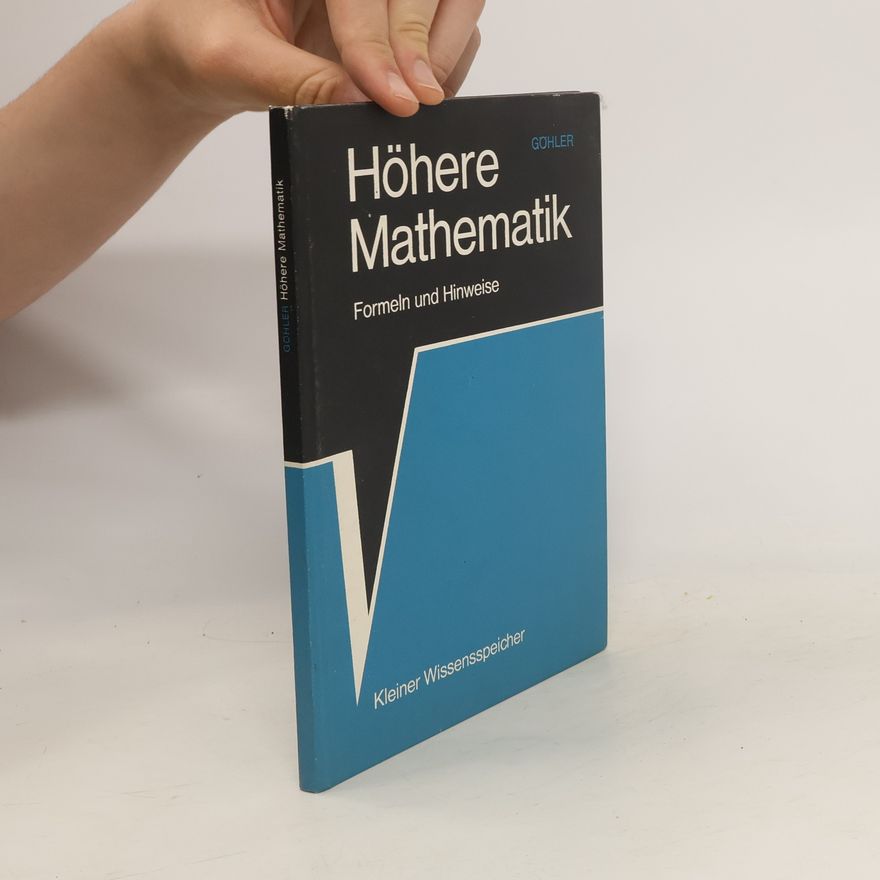 Wilhelm Göhler Höhere Mathematik