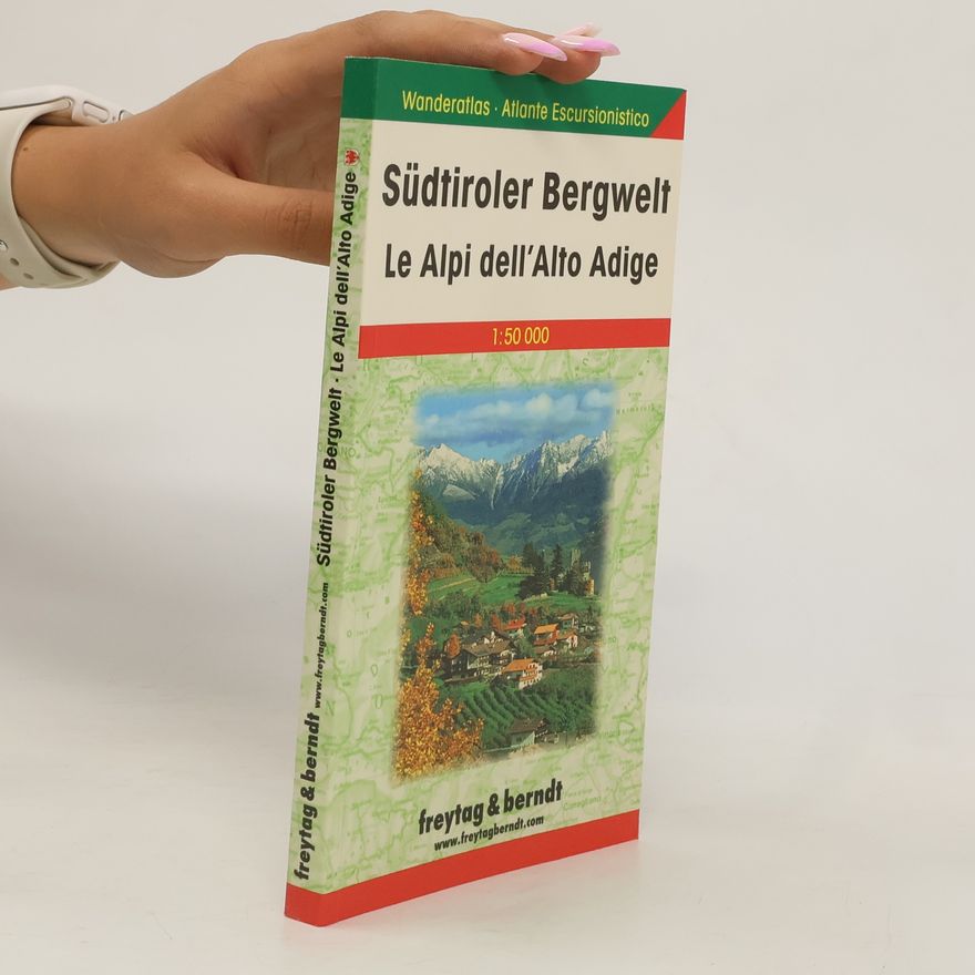 Kolektív autorov Freytag-&-Berndt-Wanderatlas Südtirol, atlante per escursioni Alto Adige