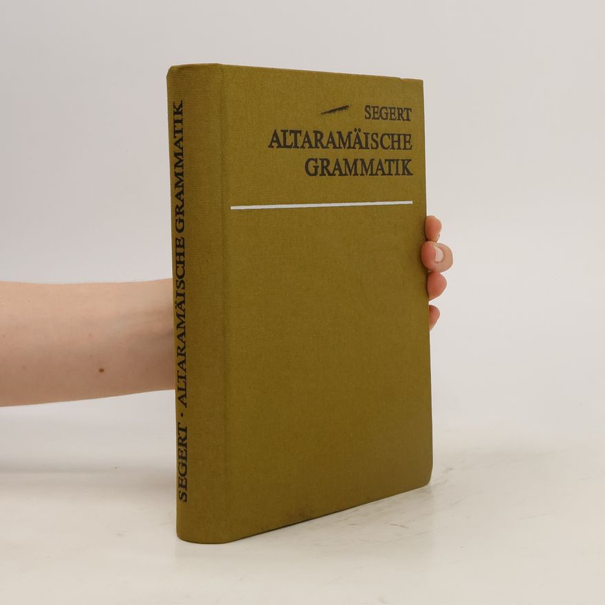 Stanislav Segert Altaramäische Grammatik