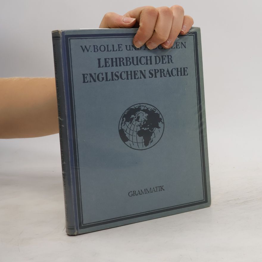 Adolf Bohlen Lehrbuch der Englischen Sprache