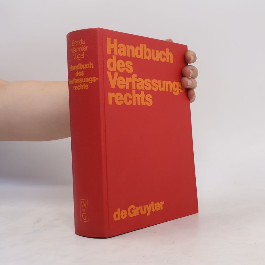 Ernst Benda Handbuch des Verfassungsrechts der Bundesrepublik Deutschland