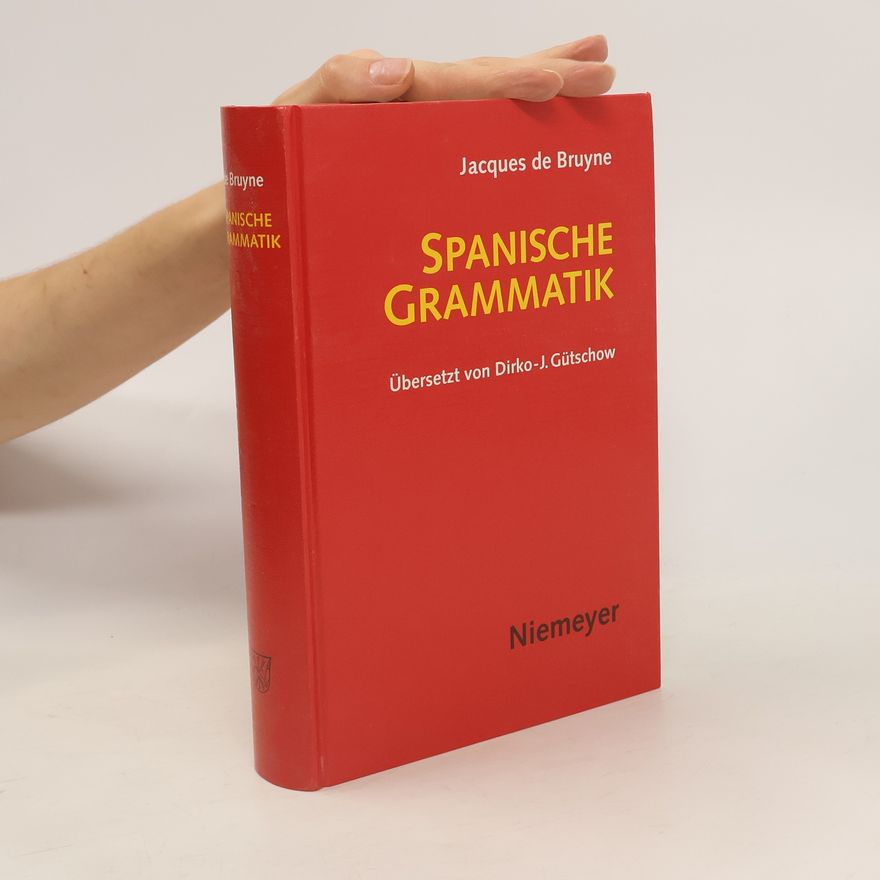 Jacques De Bruyne Spanische Grammatik