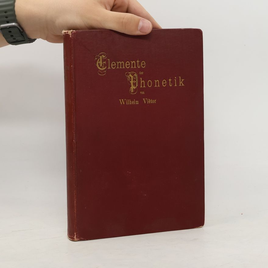 Viëtor Wilhelm Elemente Phonetik