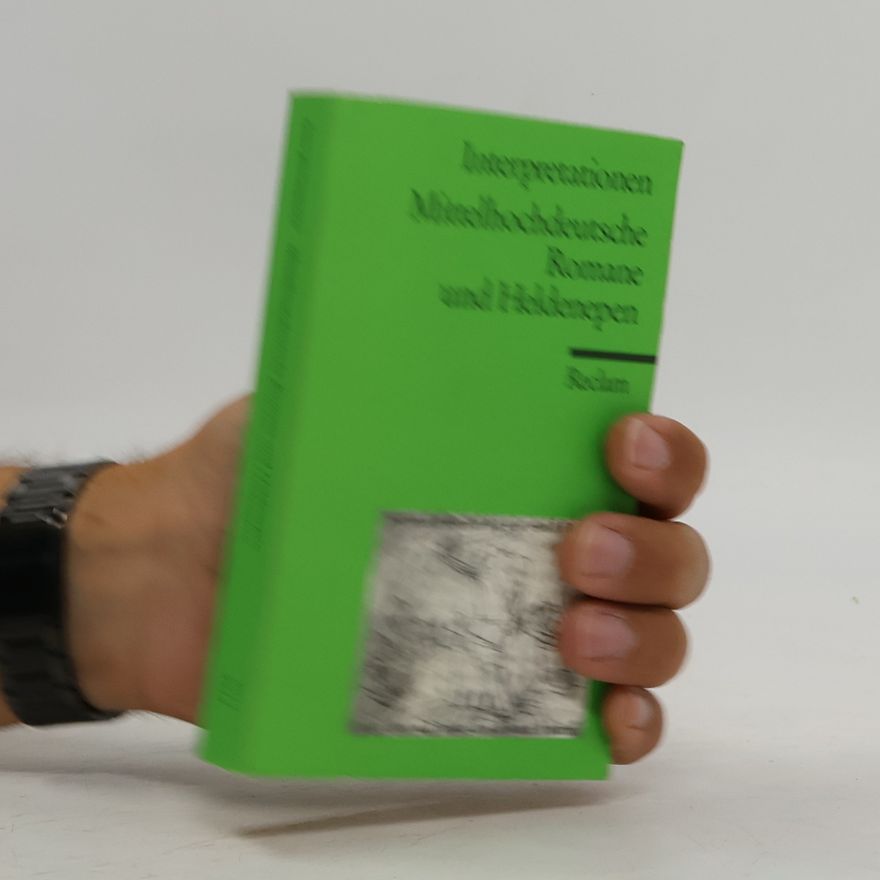Horst Brunner Mittelhochdeutsche Romane und Heldenepen