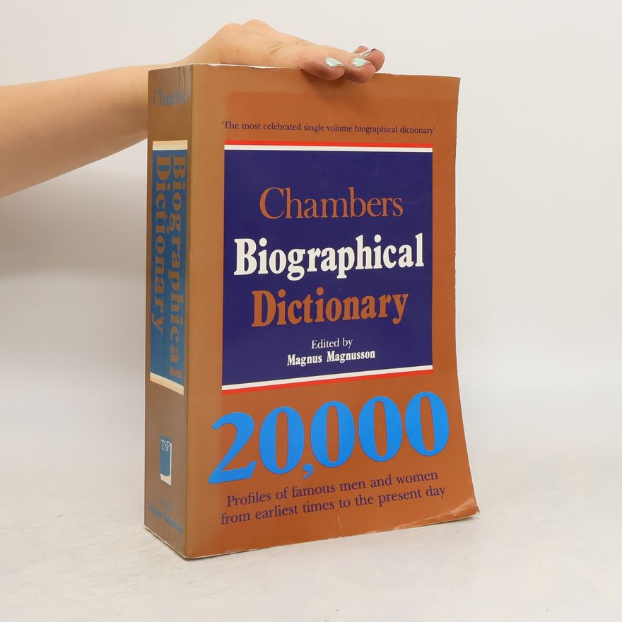 Magnus Magnusson Chambers Biographical Dictionary