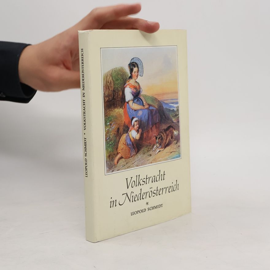 Leopold Schmidt Bildmappe Volkstracht in Niederösterreich